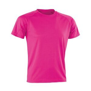 Spiro Mens Impact Aircool T-Shirt / Super Pink